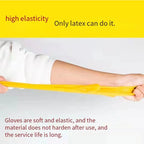 Thickened Latex Rubber Gloves Wear Resistant Household Dishwashing Laundry Protection Hand Guard Kitchen Daily  Cleaning Tool