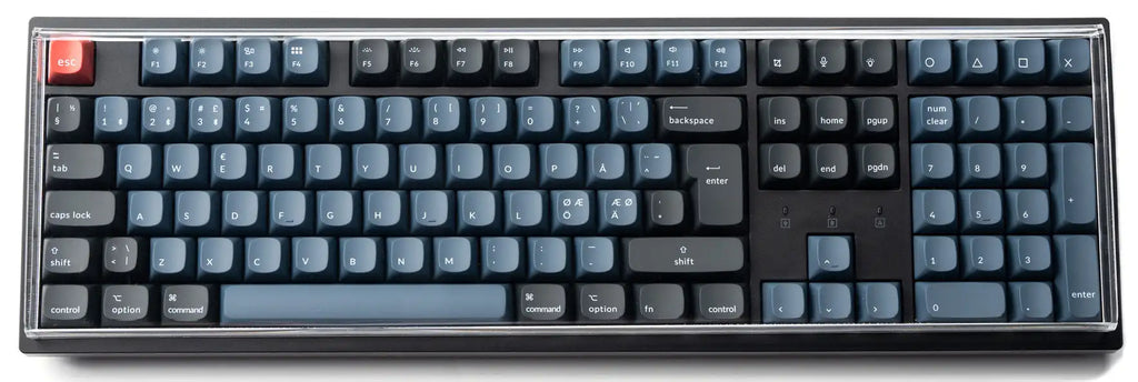Acrylic Mechanical Keyboard Dust Cover for Keychron Custom Keyboard Waterproof Prevent Pet Treading