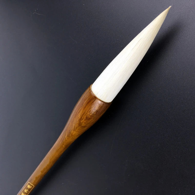 Long Woolen Hair Calligraphy Painting Brush Pen Calligraphie Chinese Large Hopper-shaped Couplets Brush Chinese Calligraphie Pen