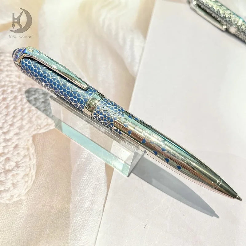 Luxury Back to School Gift Metal Twist Action Heavy Ballpoint Pen for Jewelry Watch