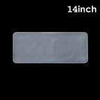 Clear Laptop Keyboard Protective Film 10/14/15.6 Inch Universal Notebook Keyboard Waterproof Silicone Full Cover Dustproof Film