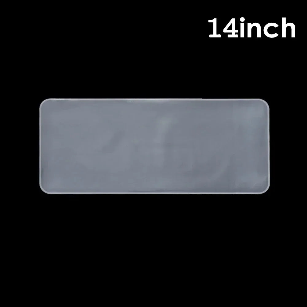 Clear Laptop Keyboard Protective Film 10/14/15.6 Inch Universal Notebook Keyboard Waterproof Silicone Full Cover Dustproof Film