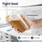 12/16/20oz Disposable Transparent Plastic Cup Leakproof Shatterproof Fit For Milk Bubble Tea Coffee Beverages Daily Use