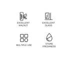 Coffee Beans Storage Container Tube Display Rack Tea Bottle Glass Single Dose Espresso Accessory Coffeware Set Barista Tool Gift