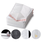 50Pcs Bubble Envelopes White Foam Shipping Bags Poly Bubble Mailers Pad Self Seal Packing Bags for Magazine 15cm 18cm 23cm 25cm