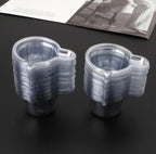 40ML Disposable Plastic Laboratory Sample Cup Tests Container Testing Urine Cup Urine Sample Cup Pregnancy Test Urine Cup