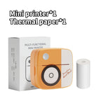 New Photo Printing Machine D2 Mini Printers Thermal Paper Stickers Paper Printer Label Sticker Printer Label Maker Printer