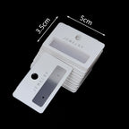 20Pcs/lot Earring Display Cards Earrings Packaging Card Hanging Hook 925/Blank Silver Mark Jewelry Storage Price Tag Supplies