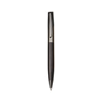High-grade Ballpoint Pen with Metal & Wood Spliced Barrel, Smooth Writing, Minimalist Elegant Design, Black Ink, Ideal for Business Office Use