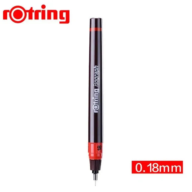 1pc rOtring Isograph Needle Pen 0.1-0.8mm Repeated replacement nib Addable Ink hook line pen Hand-painted/ Drawing Pen