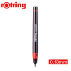1pc rOtring Isograph Needle Pen 0.1-0.8mm Repeated replacement nib Addable Ink hook line pen Hand-painted/ Drawing Pen