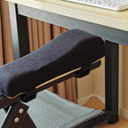 Black Cotton-Linen Style Foam Elbow Pillow Chair Armrest Pads Support Arm Rest for Office Chair Cushion Pads Elbow Relief