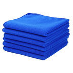 5 Packs Microfiber Cleaning Cloth, 30*30cm Mixed Color Cleaning Rags, Cleaning Towels for Car Care, House, Kitchen, Glass