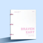 3 Ring Loose-leaf File Folder Thickened Waterproof Notebook Binder Dustproof Portable Loose Leaf Document Folder