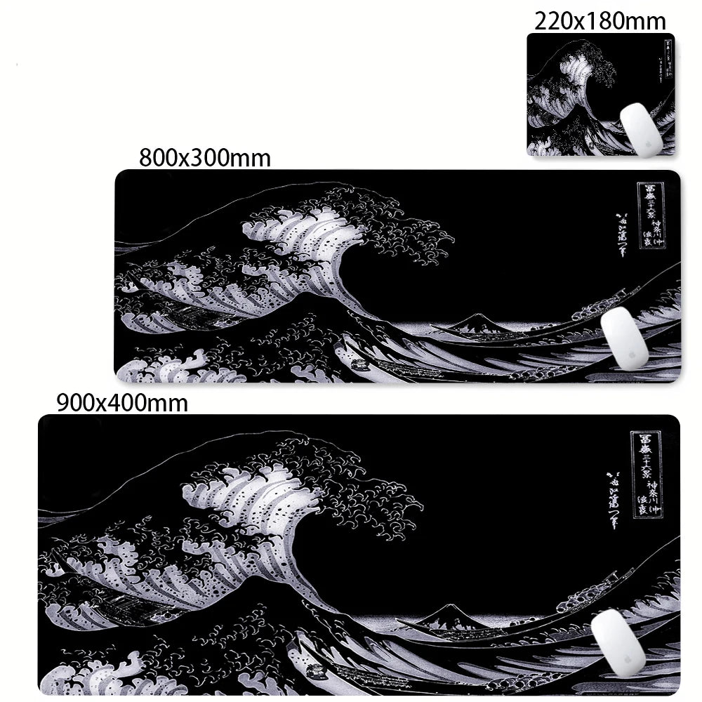 Large Gamer Mouse Mat Gaming XXL Mouse Pad Great Wave Gaming Mouse Pad Office Table Carpet Gaming Mats Computer Big Deskmat