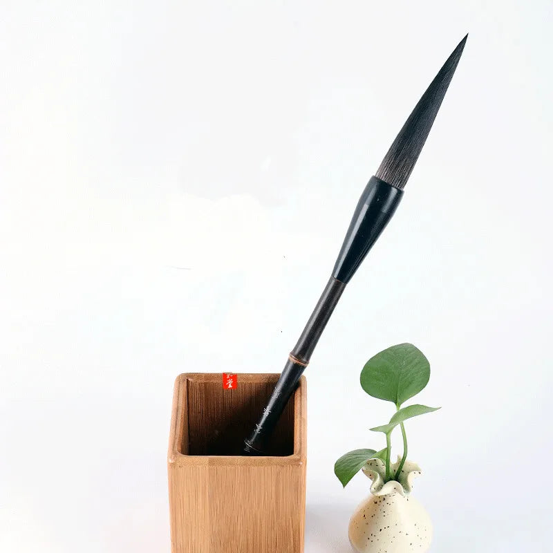 Chinese Calligraphy Pen Brush Large Running Script Cursive Brush Long Mixed Hair Hopper-shaped Calligraphie Painting Brushes Pen