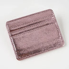 Women Thin Card Holder Wallet Lightweight Multi-Card Holder Case Pu  Leather Credit Card Money Coin Holder Purse Bag