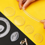 22pcs Spirograph Ruler Set Geometric Ruler Mathematical Roulette Drawing Tools Learning Painting Creative Educational Art Tool