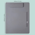 A4 leather writing clip, business folder, data book, office storage menu clip, contract book clip, music score clip