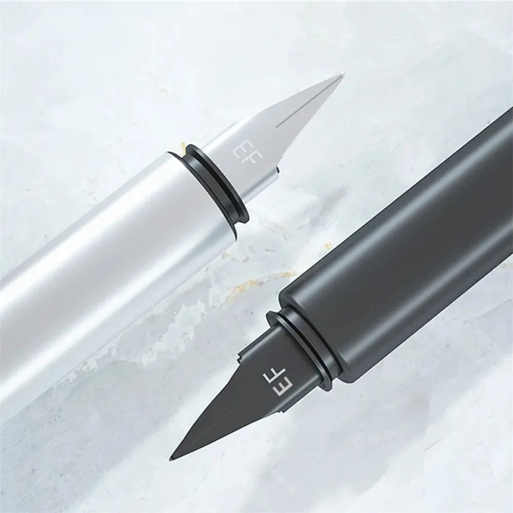 High Quality 0.38mm Extra Fine Nib Fountain Pen Stainless Steel Extremely