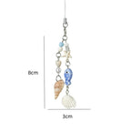 Cute Clouds Star Colourful Mobile Phone Strap Short Wrist Strap Charm Keychain Camera Chain Lanyard Universal Phone Case Lanyard