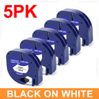 Dymo Label Printer LT100H LT-100H Inkless Label Maker Handheld Label Machine with Dymo 12mm LT Tape or 5PK 91201 91200 Label