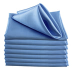 30pcs Satin Square 30cm Napkins Handkerchief Table Dinner Napkin For Wedding Party Decoration Birthday Christmas Cloth Tea Towel