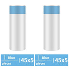 Drawstring Trash Bags Kitchen Waste Disposable Garbage Can Liners Strong Home Office Assorted Sizes Clear