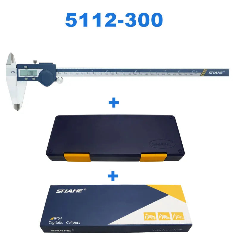 SHAHE Electronic Digital Vernier Caliper 6” Digital Caliper,Stainless Steel Caliper Measuring Tool with Large LCD Screen