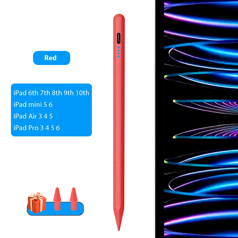 For Apple Ipad 6 7 8 9 10 Mini 5 6 Air 3 4 5 Pro 3 4 5 6 Stylus for Apple Pencil With Palm Rejection for iPad Pencil with Nibs