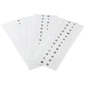 New A-Z Sticky Tabs Alphabet Self-Adhesive Index Tabs White 208PCS Page Markers Dictionary Book Tabs for Dictionary Notebooks