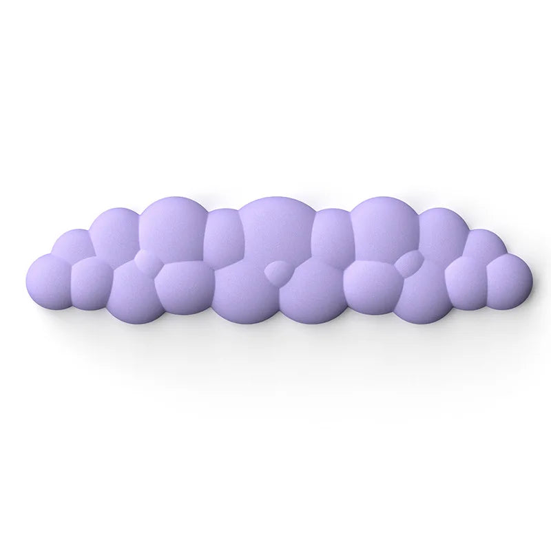 Mouse pad with wrist rest keyboard cloud anti-slip memory foam desktop office gamer mouse wrist rest