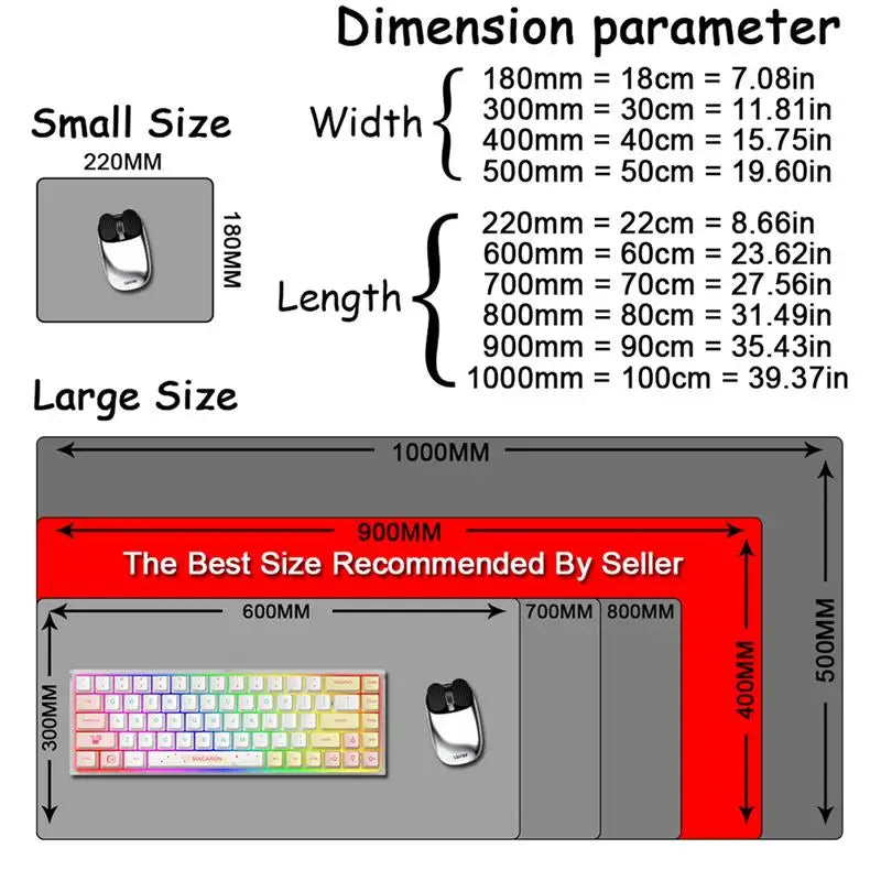 Black and White Dragon Large Mouse Mat Gaming Mousepad Big Rubber Base Mouse Pad Purple Deskpad Eyboard Mats Mousepads 400x900