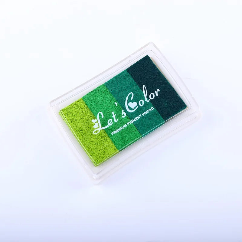Ink Pad Ink Stamp Pad for DIY Craft Rubber Self Inking Roller Stamps Stationery Album for Scrapbooking Paper Decoration