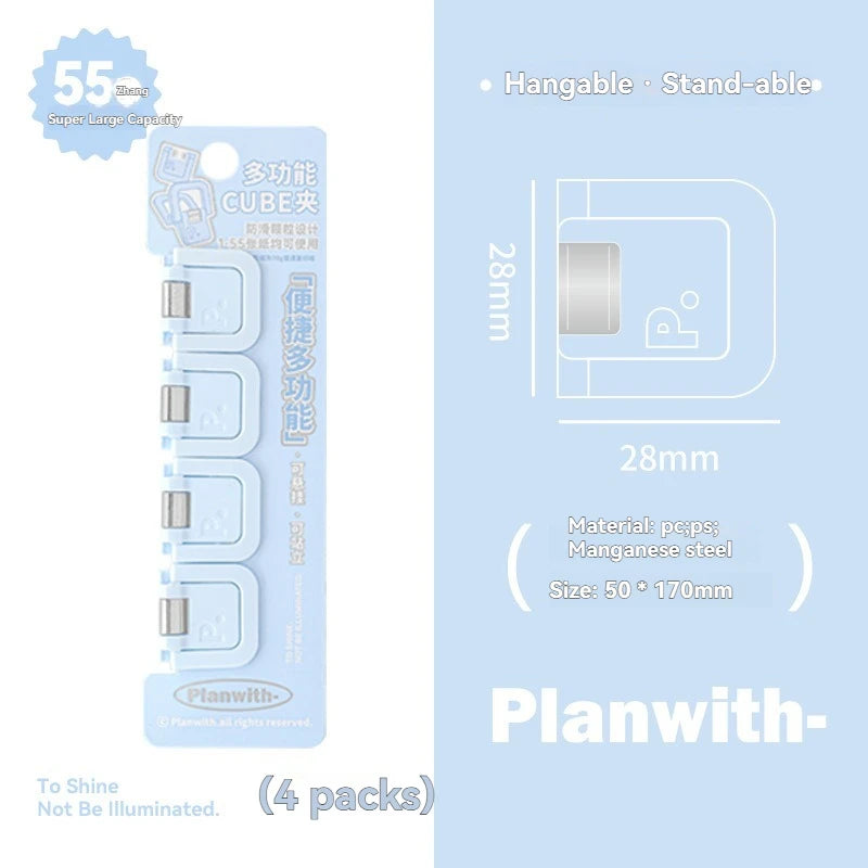 Student Specific Clip For The Beginning of The School Year Multifunctional Mini Folder Note Folder Cute Paper Material Storage