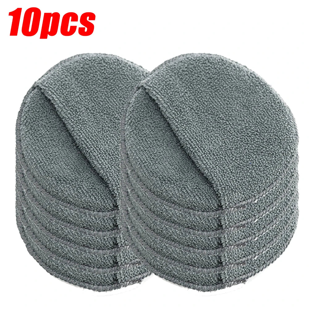 Car Detailing Applicator Pads Car Care Waxing Polish Sponges Soft Microfiber Round Pocket Foam Sponges Car Cleaning Tools 5"