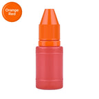 10ml Self-Inking Colorful Ink for Photosensitive Stamp Refilling Ink Red Green Blue Black Orange Rose red Chocolate Coffee White