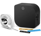 Phomemo P12 Label Maker with Tape Mini Label Printer Machine for Stain Ribbon Portable Bluetooth Label Printer Best Gift