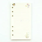 45 Sheets A5 A6A7 Loose Leaf Notebook Refill Spiral Binder Inner Page Weekly Monthly To Do Line Dot Grid Inside Paper Stationery