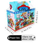 Zuma Paw Patrol Orange Birthday Decorations Cartoon Theme Kid Baby Shower Party Banner Balloon Plate Tablecloth Supplie Toy Gift