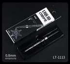 1-6pcs Chrome Pen Marker Mirror Waterproof DIY Reflective Paint Repair for Rock Ceramic Glass Metallic Gold/Silver 0.8/1/2mm Nib