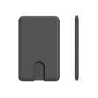 HOMEFISH Phone Holder Sticker Credit Card Holder Adhesive Soft Silicone Mobile Phone Wallet Compatible for Iphone Android