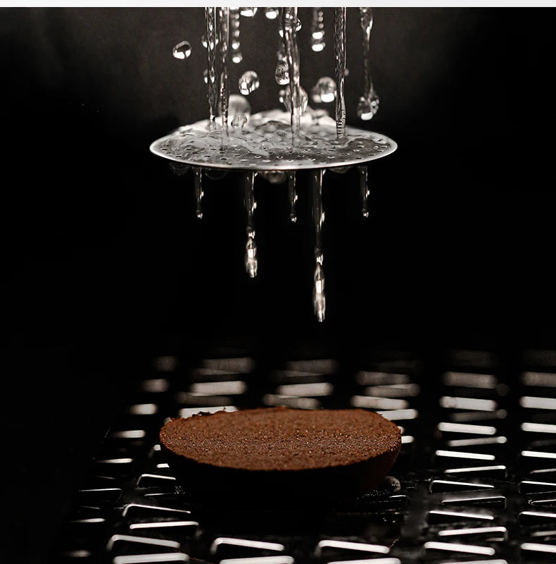 MHW-3BOMBER Titanium Coating Espresso Puck Screen 51/53/58.5mm Reusable Metal Filter 0.8mm Thickness Lower Shower Screen