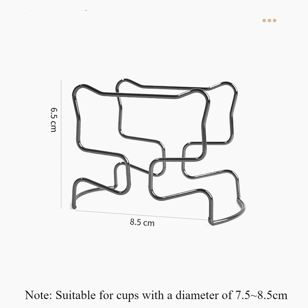 Coffee Drip Filter Bag Holder Reusable 304 Stainless Steel Japanese Filter Bag Holder Coffee Cup Drip Filter Paper Bag Holder