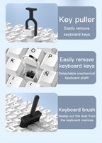 Cleaning Set: Computer Keyboard Cleaning Brush, Headphones, iPad, Mobile Phone Cleaning Pen, Keyboard, Camera Cleaning Brush