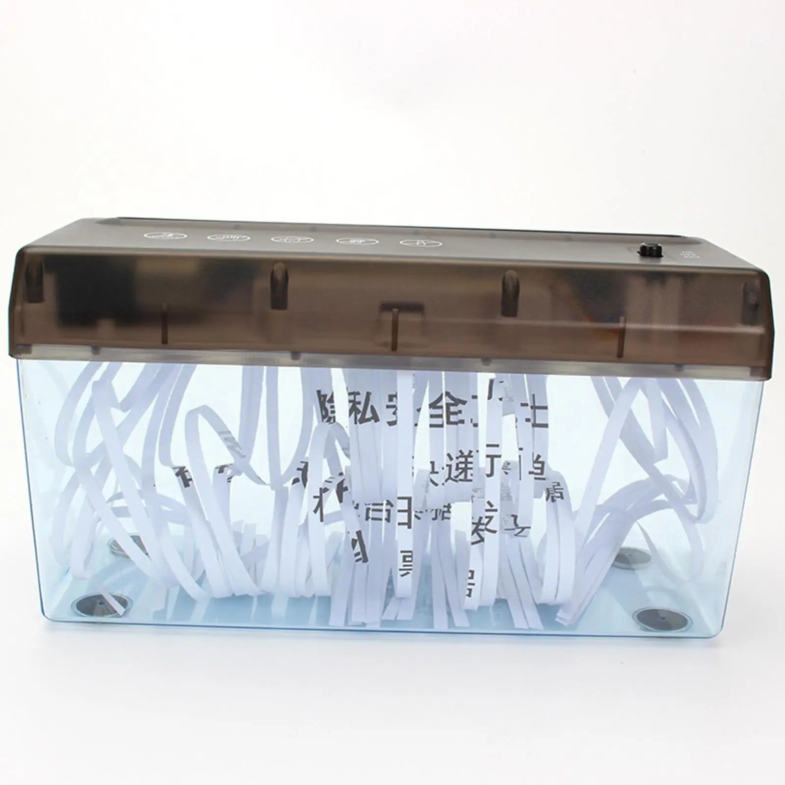 USB Paper Shredder A4 Paper Cutter Electric Mini Shredder Paper Cutting Machine for Office Home School Desktop Stationery