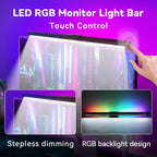 Led Monitor Light Bar Computer Lamps Reading Light Screen Hanging Desk Light Stepless Dimming Monitor For Bedroom Study Room