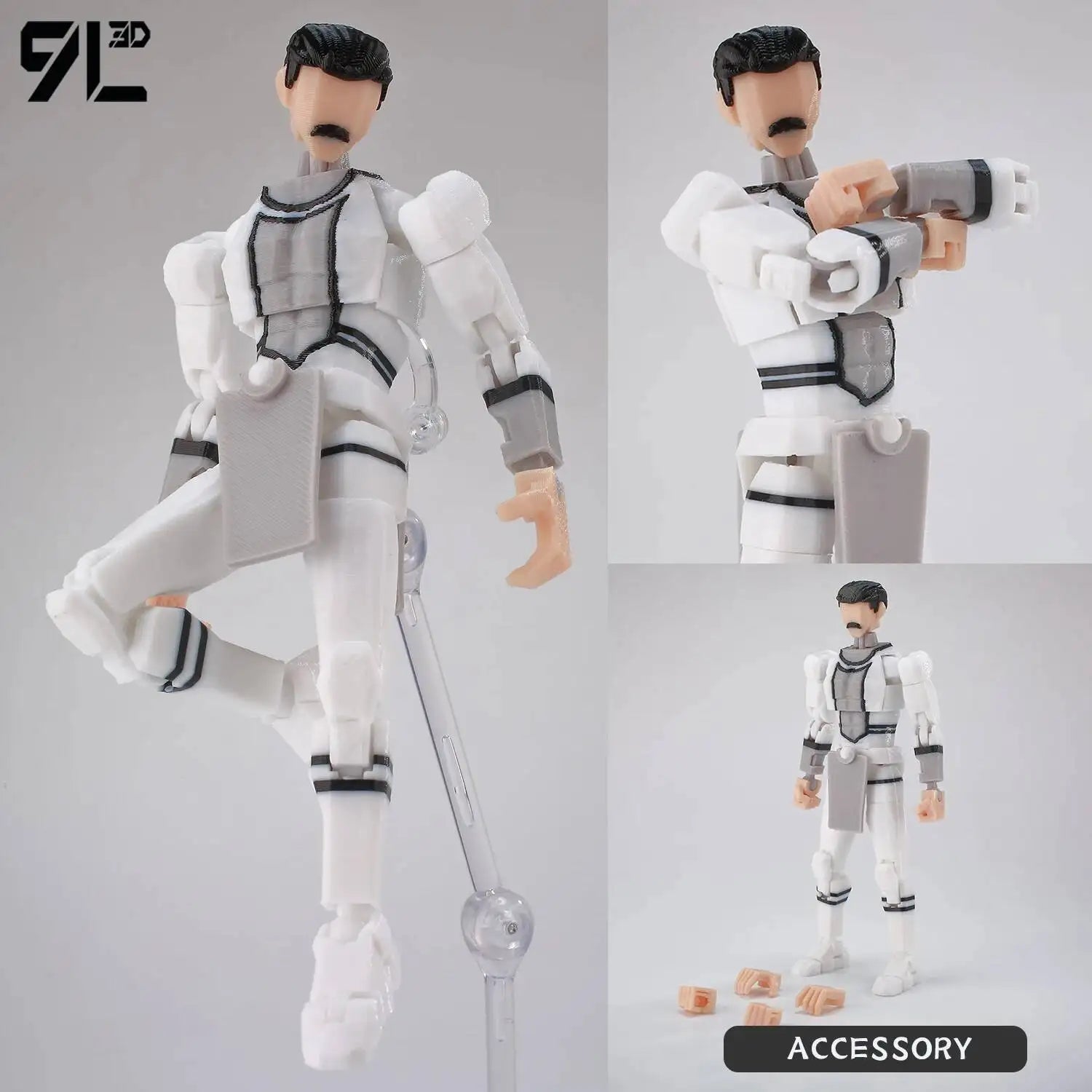 9L3D Printe Dummy13 T13 Unbeatable Mark Grayson Bulletproof Mark Grayson Action Figure Anime Collectible Model Toy For Kids Gift