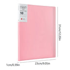 A4 Semi Transparent PP Brochure, Multiple Page Sizes To Choose From, Classified Insert Folder, Conference Document Organization,