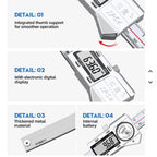High Precision Stainless Steel Electronic Digital Calipers IP54 Vernier Boring Inner Diameter Measurement Tool